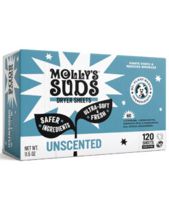 Plant-Based Fabric Softener Dryer Sheets - Unscented